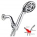 Shower Head Holder for Hand Held Showerheads，Adjustable Shower Arm Mount with Universal Wall Hook Bracket ABS Plastic Polished Chrome - B07FBGNV8D